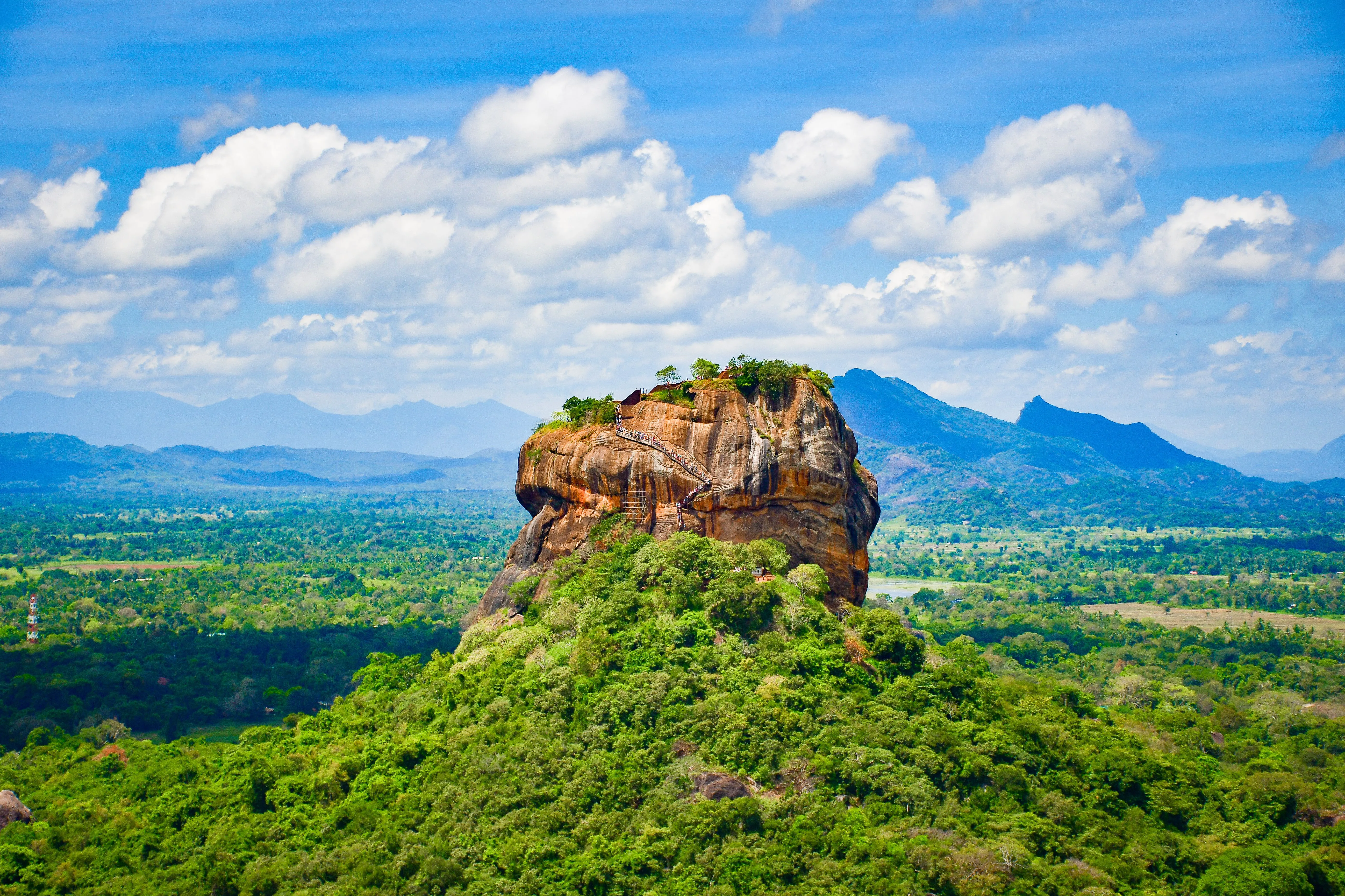 Sigiriya Rock Fortress sunrise